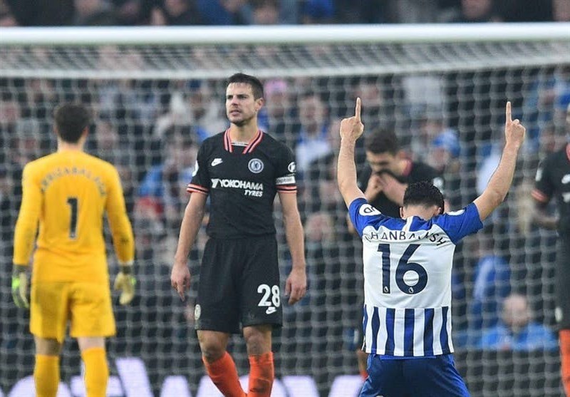 علیرضا جهانبخش , لیگ برتر فوتبال انگلیس , تیم فوتبال چلسی انگلیس ,