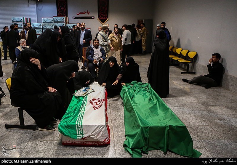 وداع با پیکر رزمنده مدافع حرم (محمدجعفر حسینی)