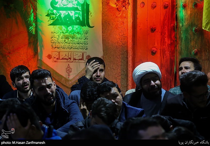 وداع با پیکر رزمنده مدافع حرم (محمدجعفر حسینی)