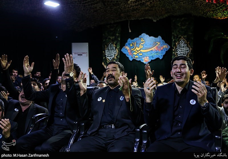 وداع با پیکر رزمنده مدافع حرم (محمدجعفر حسینی)