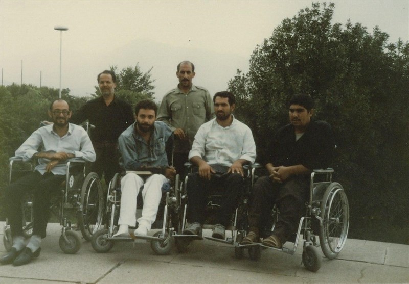 معراج شهدا , جانبازان دفاع مقدس , انجمن جانبازان نخاعی کشور , گلزار شهدای تهران , 