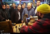 بازدید محمد شریعتمداری وزیر تعاون، کار و رفاه اجتماعی از نمایشگاه کارآفرینی میدون