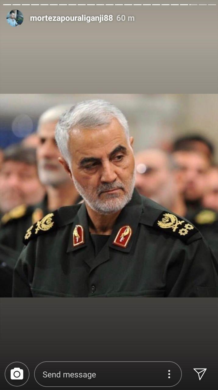 سردار سلیمانی | سردار قاسم سلیمانی , تیم ملی فوتبال ایران ,
