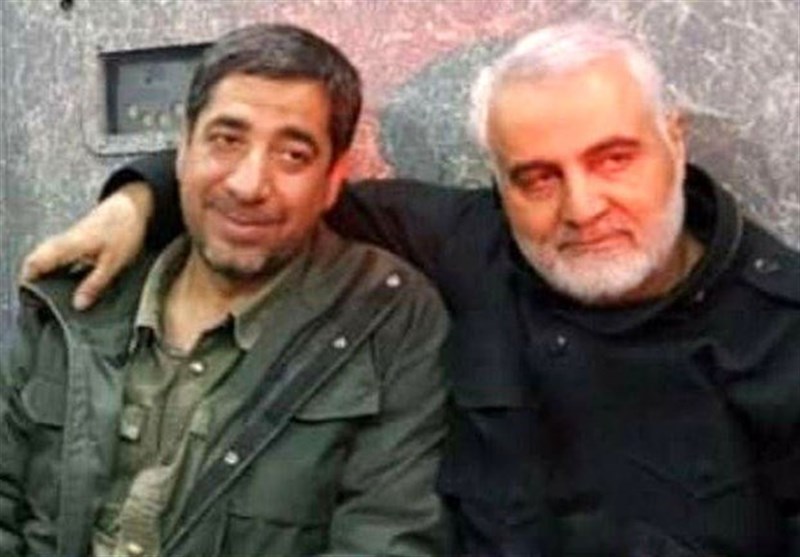 سردار قاسم سلیمانی , تشییع پیکر سپهبد قاسم سلیمانی , شهید سپهبد قاسم سلیمانی , کشور عراق , آیت الله خامنه ای , حضرت معصومه (س) , حضرت زهرا , ستاد بازسازی عتبات عالیات , خانواده ,