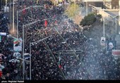 تشییع پیکر پاک شهدای مقاومت در تهران