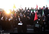 تشییع پیکر پاک شهدای مقاومت در تهران