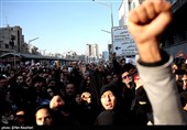 تشییع پیکر پاک شهدای مقاومت در تهران