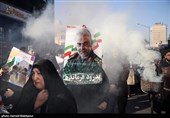 تشییع پیکر پاک شهدای مقاومت در تهران