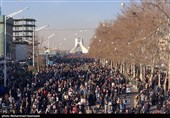 تشییع پیکر پاک شهدای مقاومت در تهران