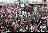 تشییع پیکر پاک شهدای مقاومت در تهران