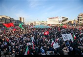 تشییع پیکر پاک شهدای مقاومت در تهران