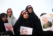 تشییع پیکر پاک شهدای مقاومت در تهران