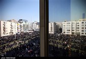 تشییع پیکر پاک شهدای مقاومت در تهران