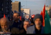 تشییع پیکر پاک شهدای مقاومت در تهران
