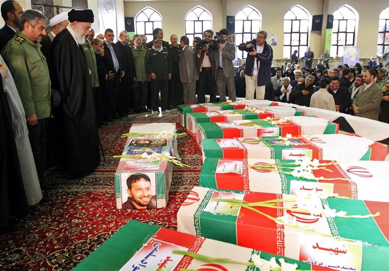 شهید تهرانی مقدم , دفاع مقدس , حملات موشکی سپاه به مواضع داعش در دیرالزور سوریه , خانواده شهدا , گروه‌های جهادی , 