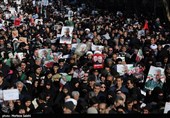 تشییع پیکر پاک شهدای مقاومت در تهران