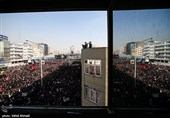 تشییع پیکر پاک شهدای مقاومت در تهران