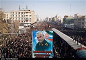 تشییع پیکر پاک شهدای مقاومت در تهران
