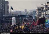 تشییع پیکر پاک شهدای مقاومت در تهران