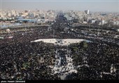 تشییع پیکر پاک شهدای مقاومت در تهران