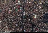 تشییع پیکر سپهبد قاسم سلیمانی و شهدای مقاومت در تهران - 1