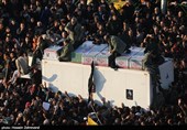 تشییع پیکر سپهبد قاسم سلیمانی و شهدای مقاومت در تهران - 1