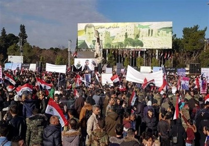 Syrians Mourn Iranian Top General Assassinated By US