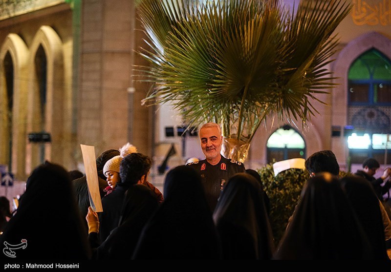 شام غریبان سپهبد شهید قاسم سلیمانی در میدان فلسطین