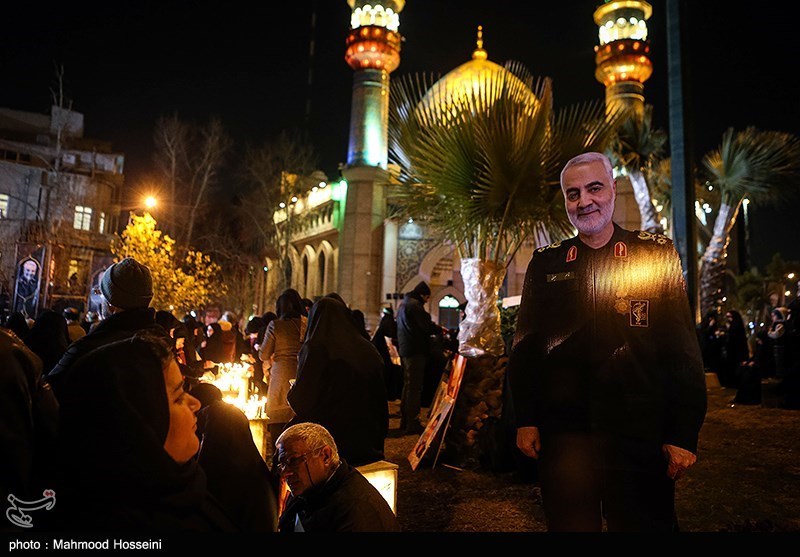 شام غریبان سپهبد شهید قاسم سلیمانی در میدان فلسطین