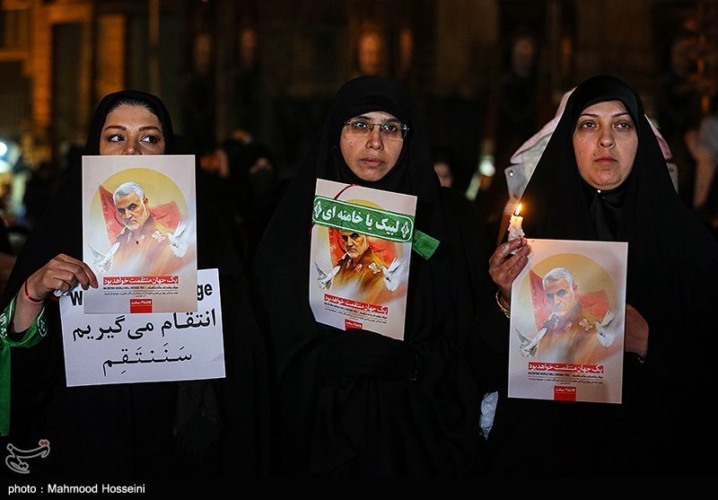 شام غریبان سپهبد شهید قاسم سلیمانی در میدان فلسطین