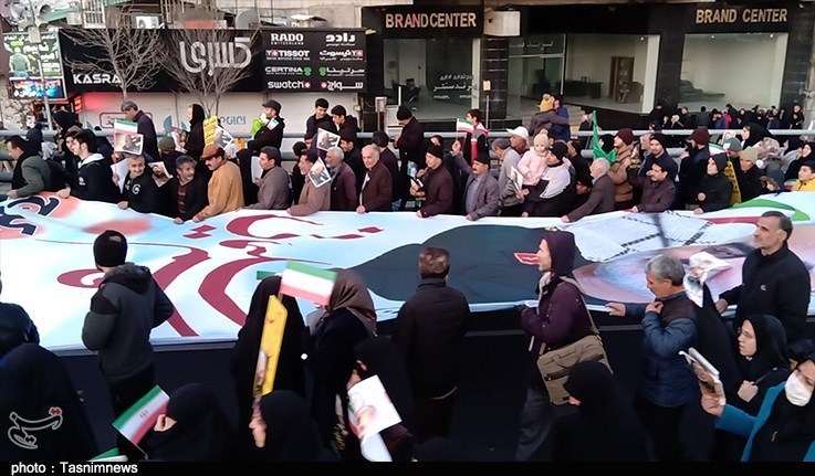 سردار قاسم سلیمانی , راهپیمایی , 