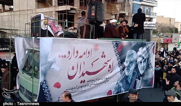 سردار قاسم سلیمانی , راهپیمایی , 