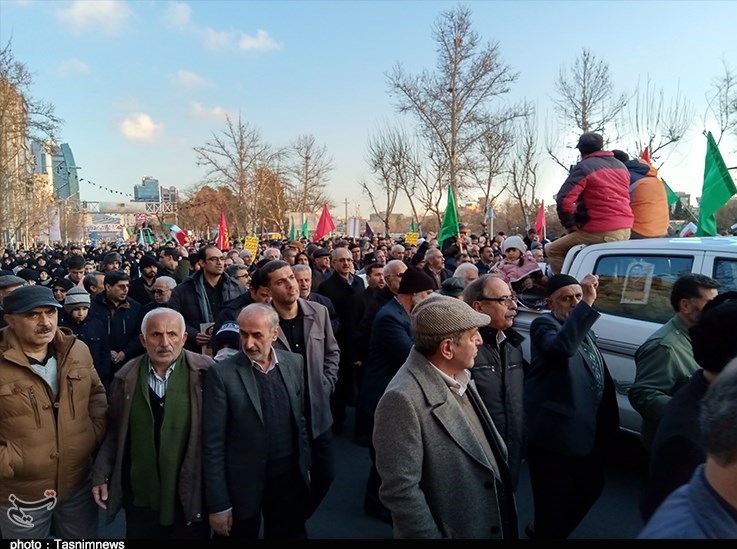 سردار قاسم سلیمانی , راهپیمایی , 