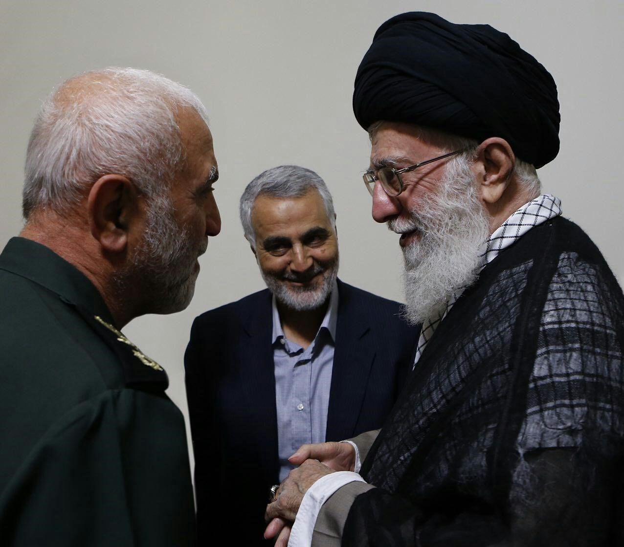 سردار قاسم سلیمانی , علیرضا افتخاری , 