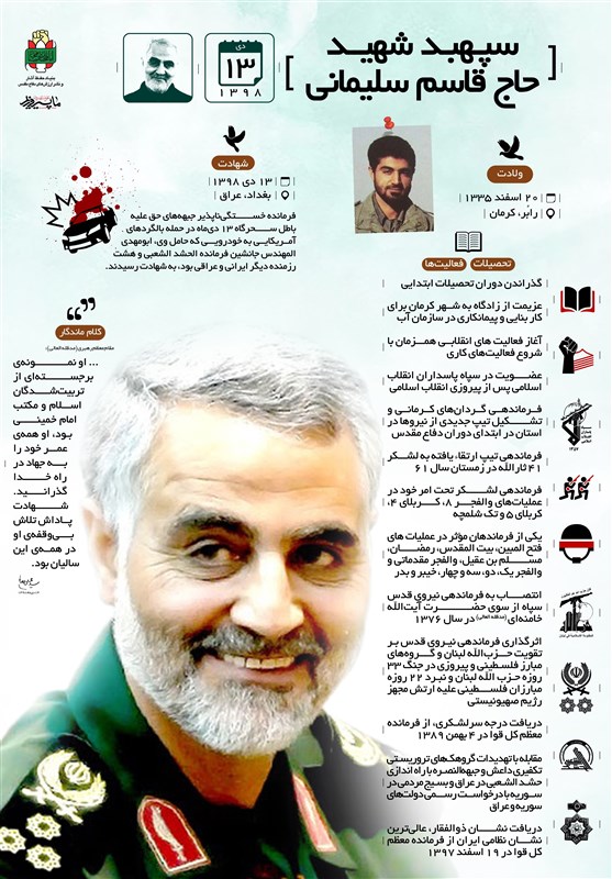 شهید سپهبد قاسم سلیمانی , سردار قاسم سلیمانی , 