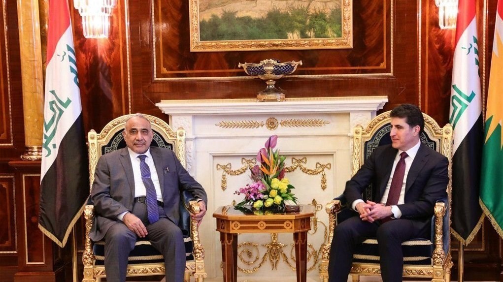 عادل عبدالمهدی المنتفکی , کردستان عراق , 