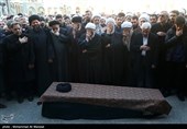 مراسم تشییع پیکر مرحوم آیت‌الله رسولی محلاتی - قم