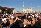تشییع پیکر مرحوم آیت‌الله رسولی محلاتی - قم