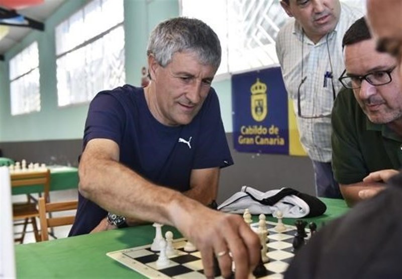 تیم فوتبال بارسلونا , تیم فوتبال بتیس اسپانیا , شطرنج ,