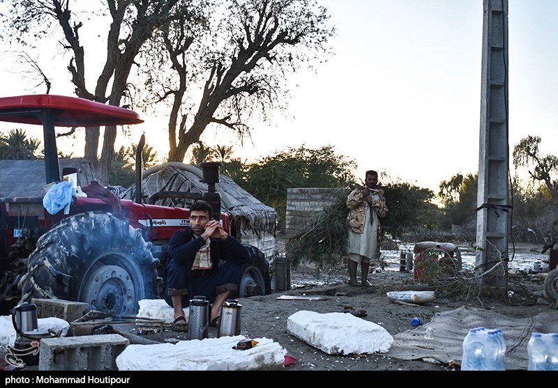 خسارات سیل در مناطق سیل زده سیستان و بلوچستان