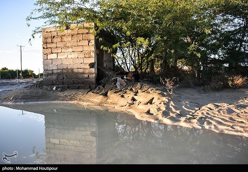خسارات سیل در مناطق سیل زده سیستان و بلوچستان