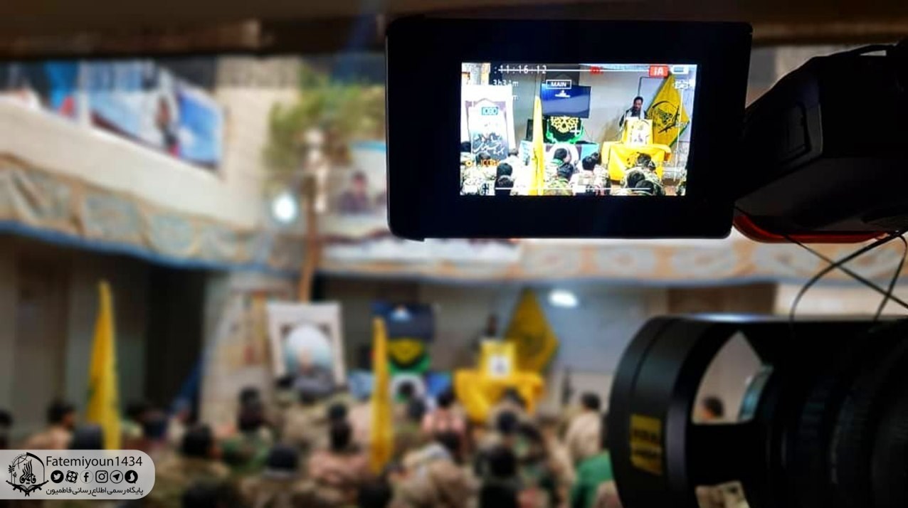 لشکر فاطمیون , مدافعان حرم , جبهه مقاومت اسلامی , شهید سپهبد قاسم سلیمانی ,