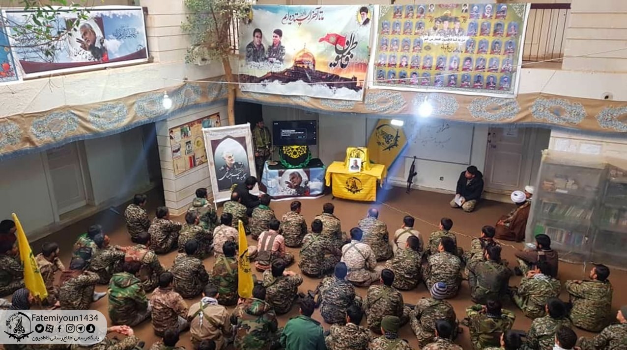 لشکر فاطمیون , مدافعان حرم , جبهه مقاومت اسلامی , شهید سپهبد قاسم سلیمانی ,