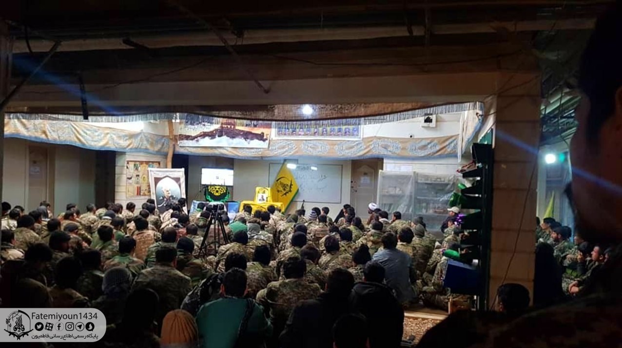 لشکر فاطمیون , مدافعان حرم , جبهه مقاومت اسلامی , شهید سپهبد قاسم سلیمانی ,