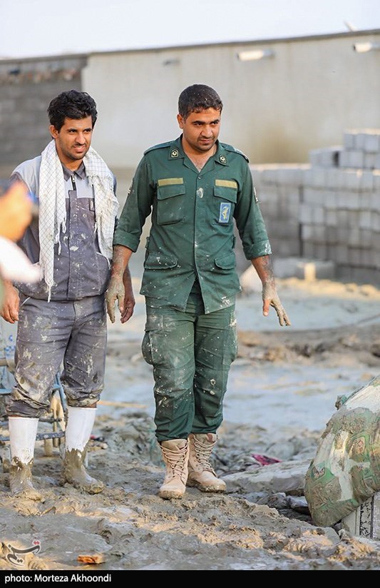 خدمت رسانی سپاه به سیل زدگان در سیستان و بلوچستان