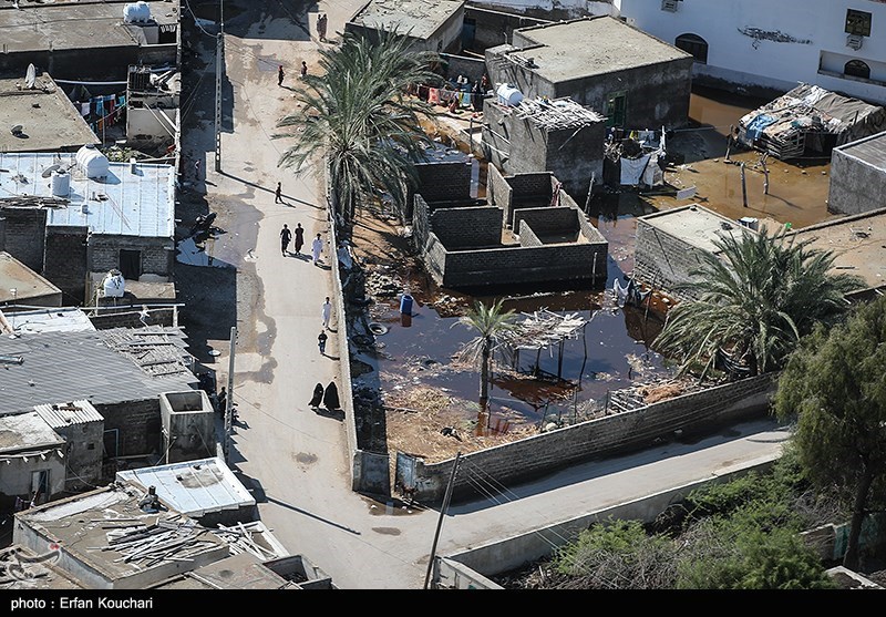 مناطق سیل زده نوبندیان تا چابهار