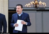 محمود واعظی رئیس دفتر رئیس جمهور در حاشیه جلسه هیئت دولت