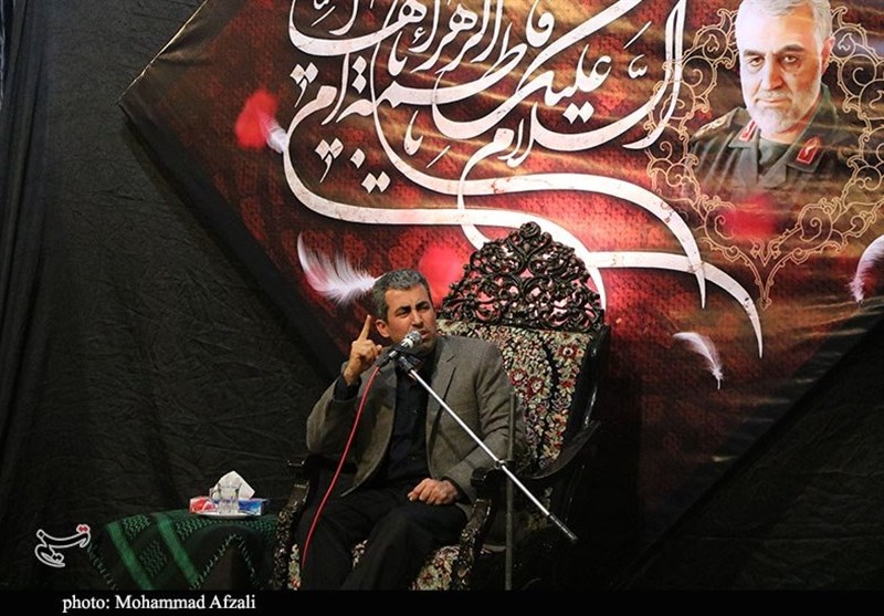 شهید سپهبد قاسم سلیمانی , حضرت زهرا , 