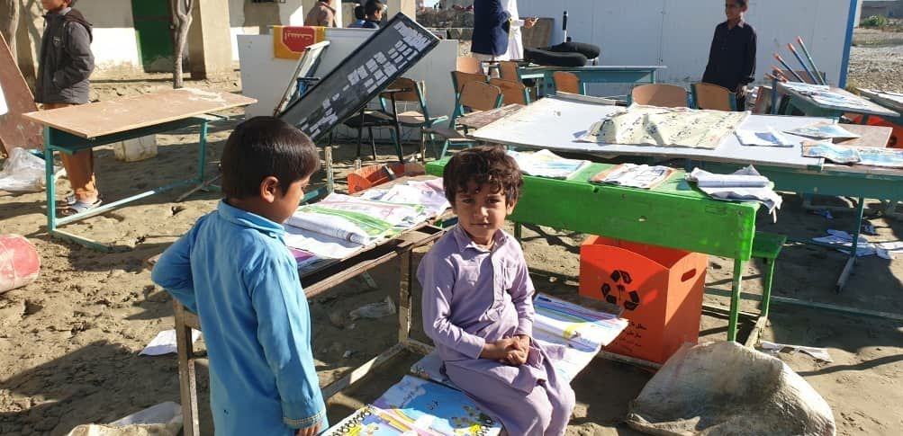 استان سیستان و بلوچستان , دانش‌آموزان , سیل , 