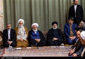 دیدار آیت الله رئیسی رئیس قوه قضاییه با خانواده شهدا و اقشار مردم یزد